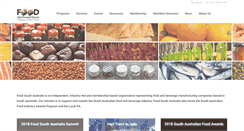 Desktop Screenshot of foodsouthaustralia.com.au
